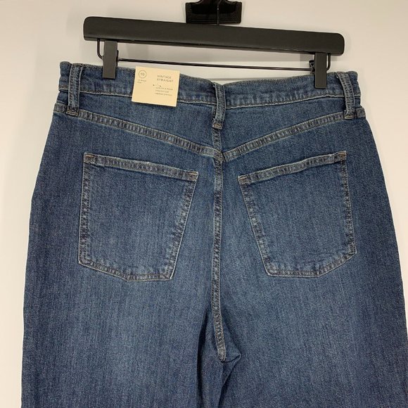 Universal Thread Jeans Vintage Straight High Rise Stretch Blue NWT - Picture 7 of 12